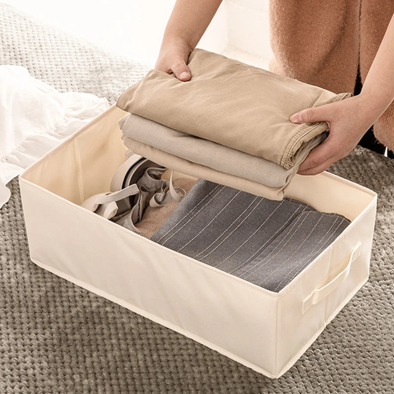 Drawer Organizer for Jeans Pants Socks Shirts Clothes Storage Box Wardrobe Cabinet Drawer Underwear Clothes Organizer Storage
